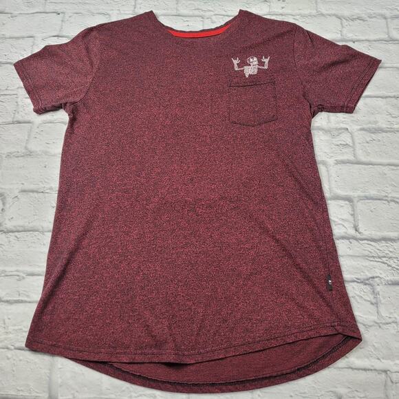 Savage Surf LA Red t shirt by Dikotomy  size Large - Picture 1 of 4